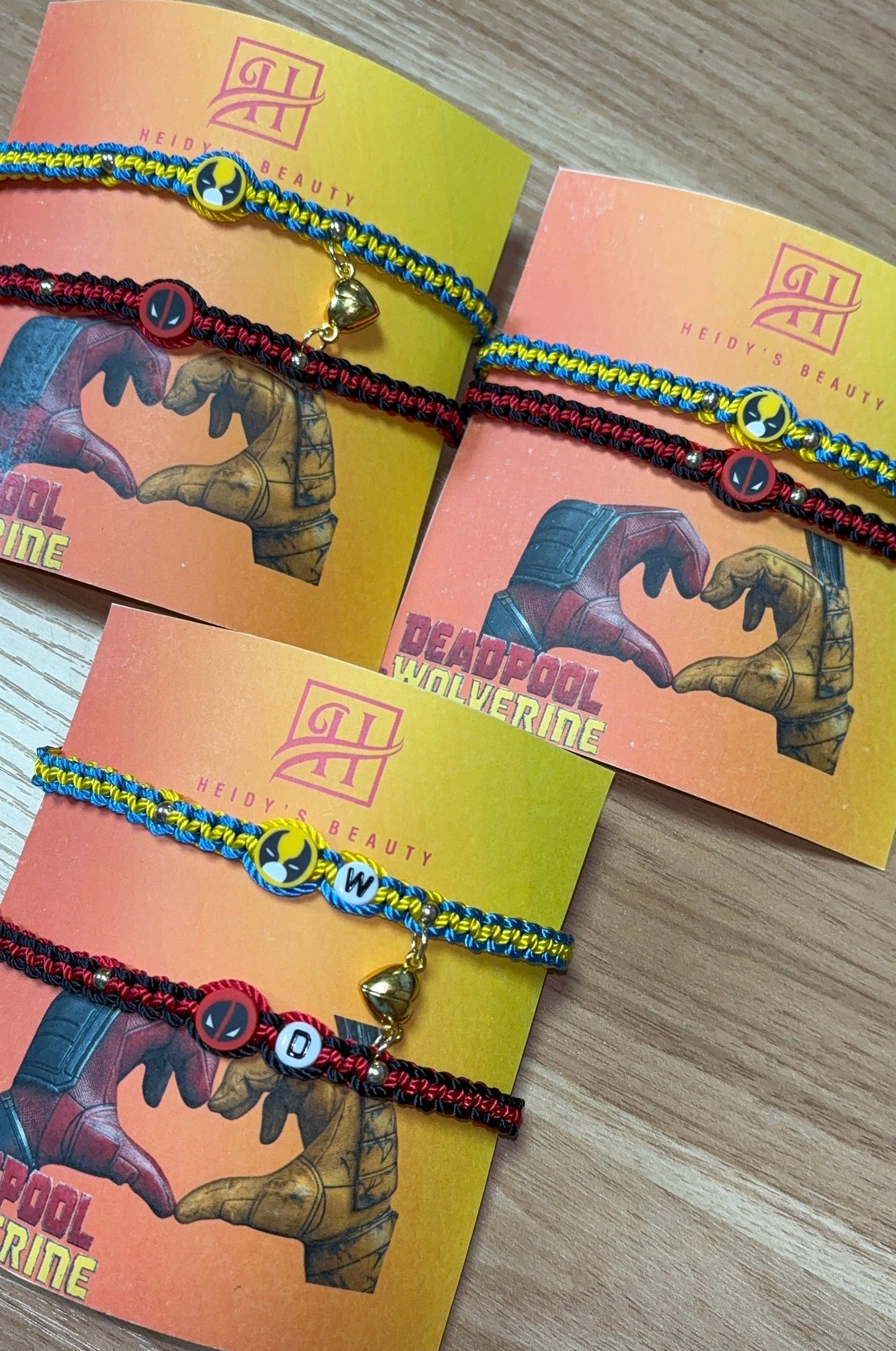 Deadpool x Wolverine Bracelets