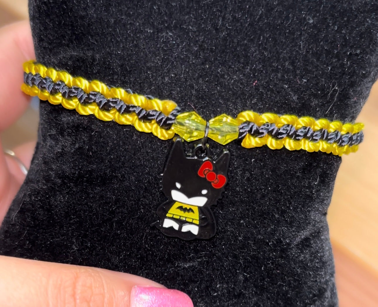 Hello Kitty Batman Bracelet