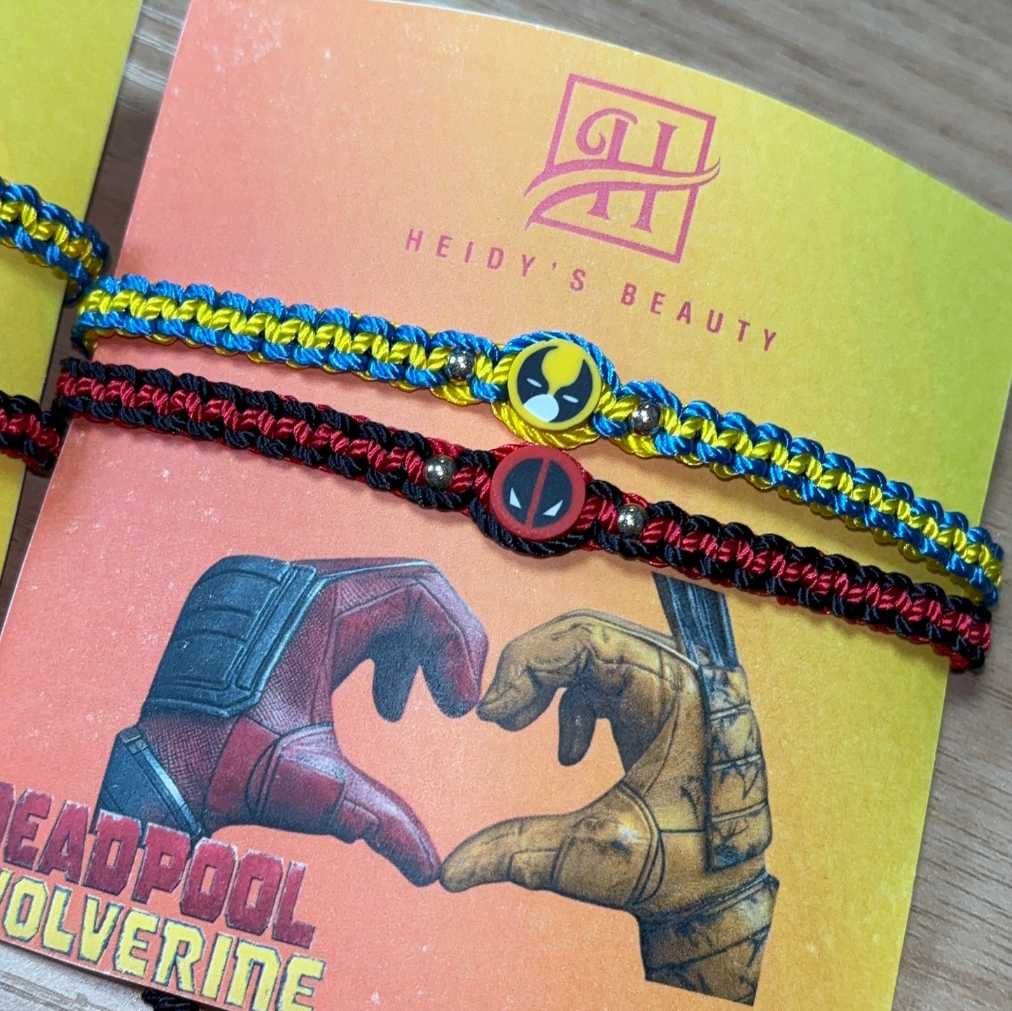 Deadpool x Wolverine Bracelets