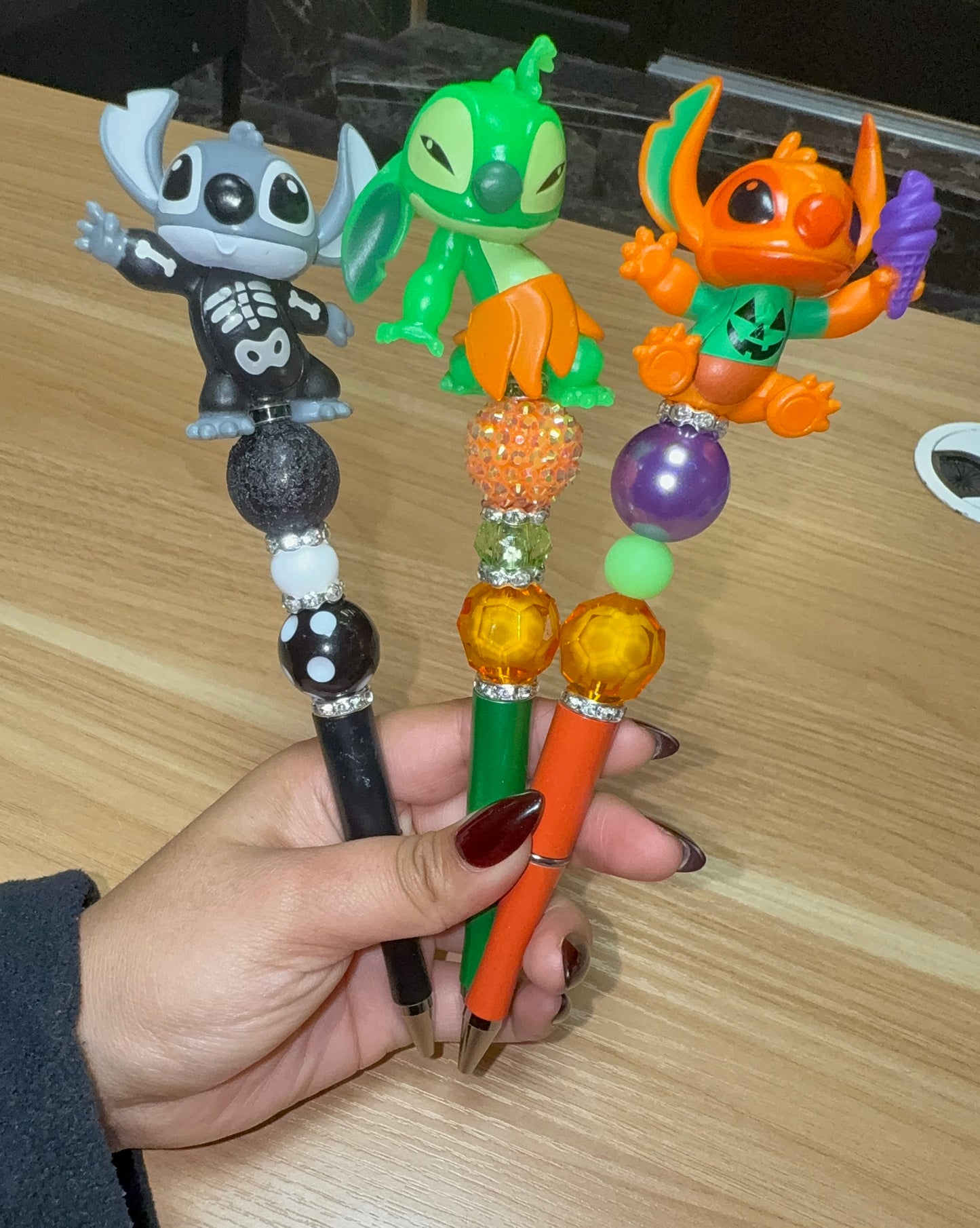 Stitch Halloween Pens