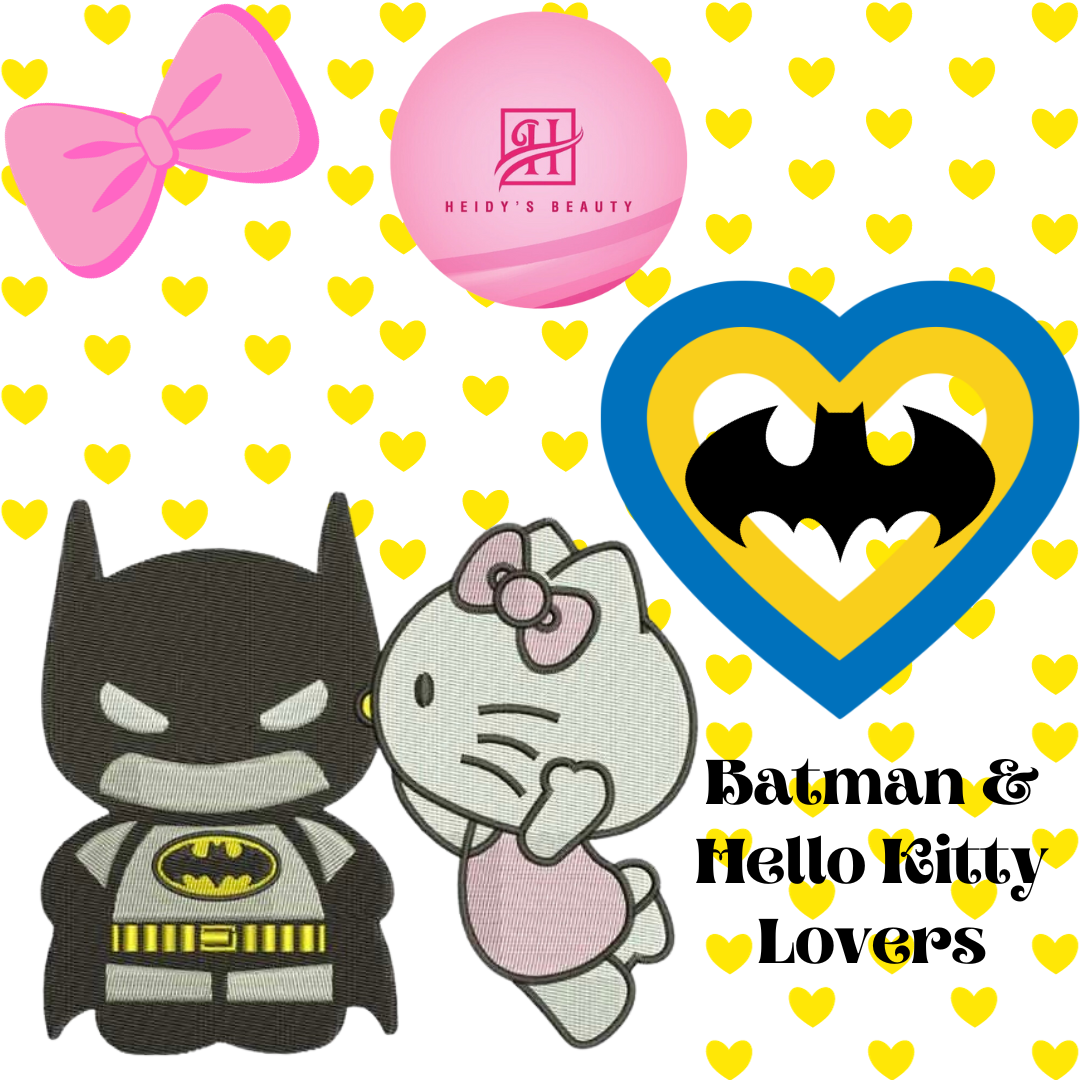 Batman & Hello Kitty Bracelets with Packaging