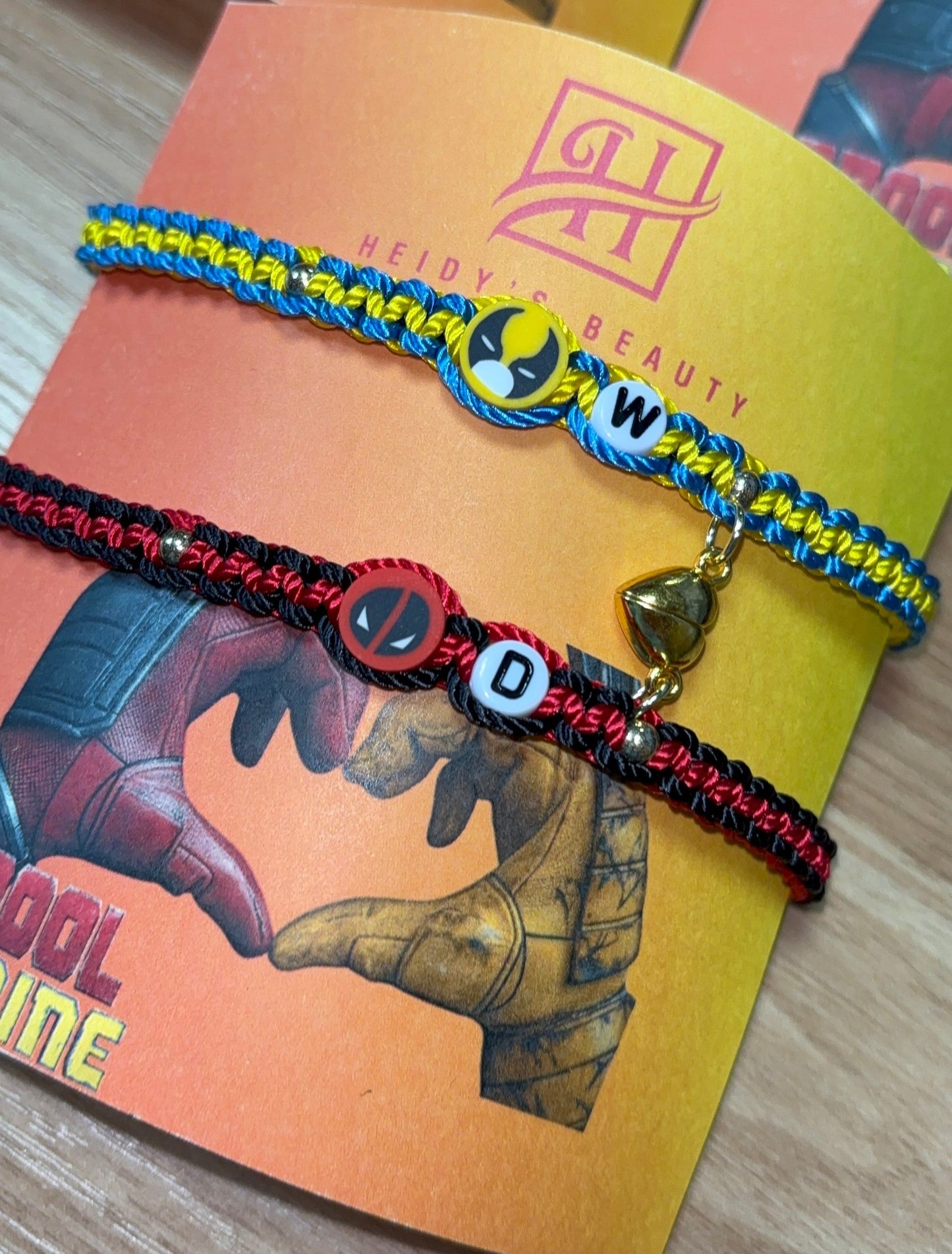 Deadpool x Wolverine Bracelets
