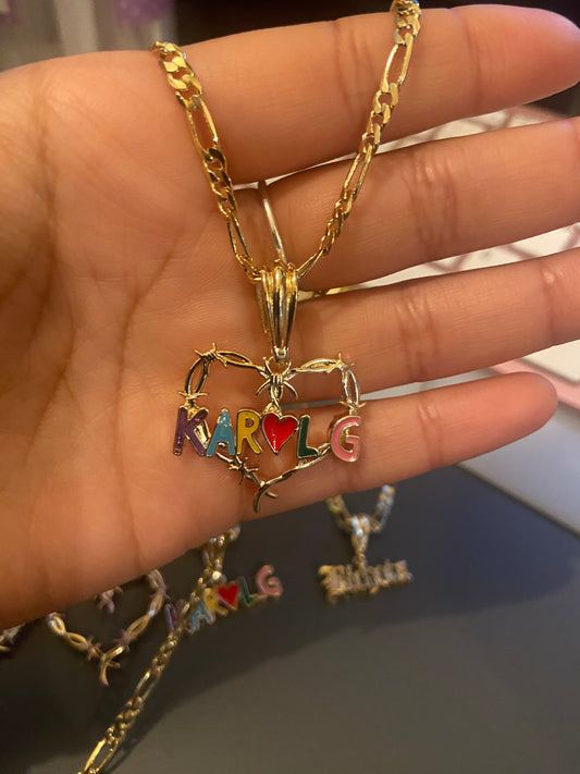 Karol G Heart Necklace
