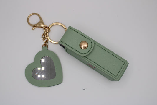 Sage Green Heidy’s Beauty Lip Oil Keychains