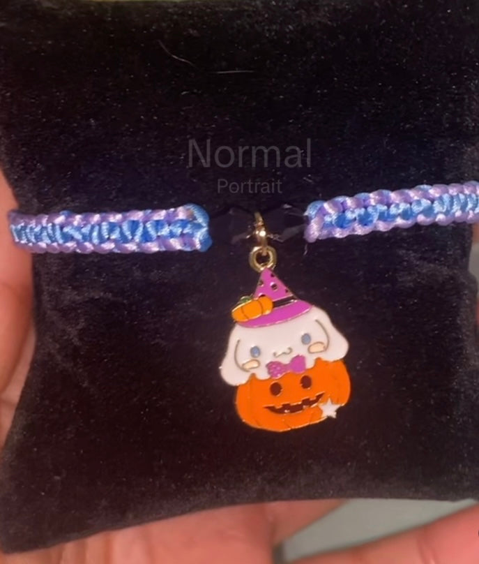 Cinnamoroll Halloween Adjustable Bracelet