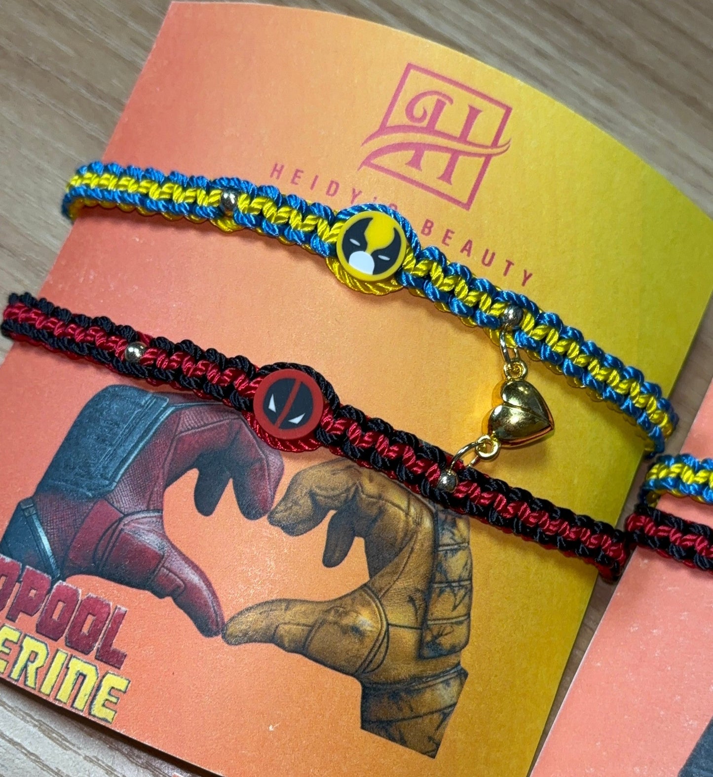 Deadpool x Wolverine Bracelets