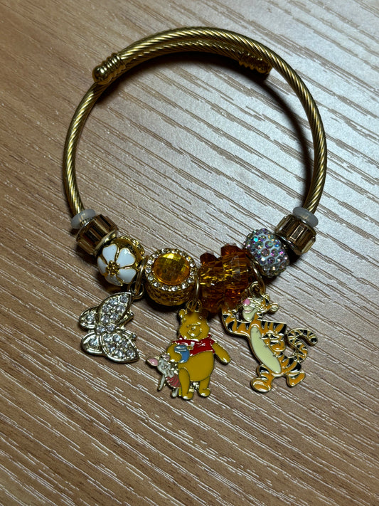 Pooh Charm Bracelet