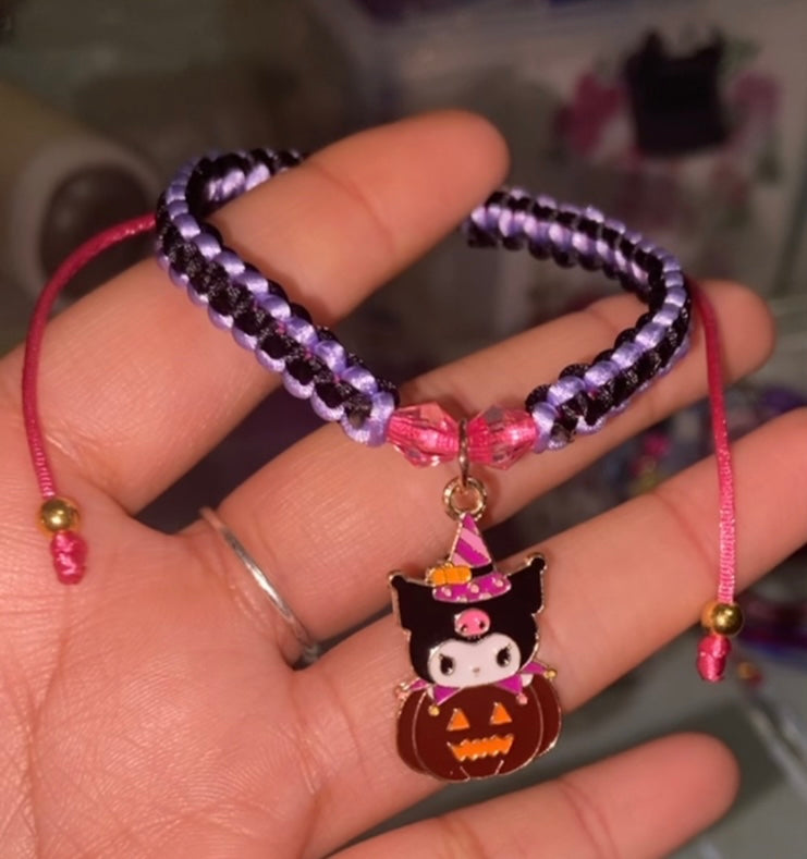 Kuromi Halloween Adjustable Bracelet