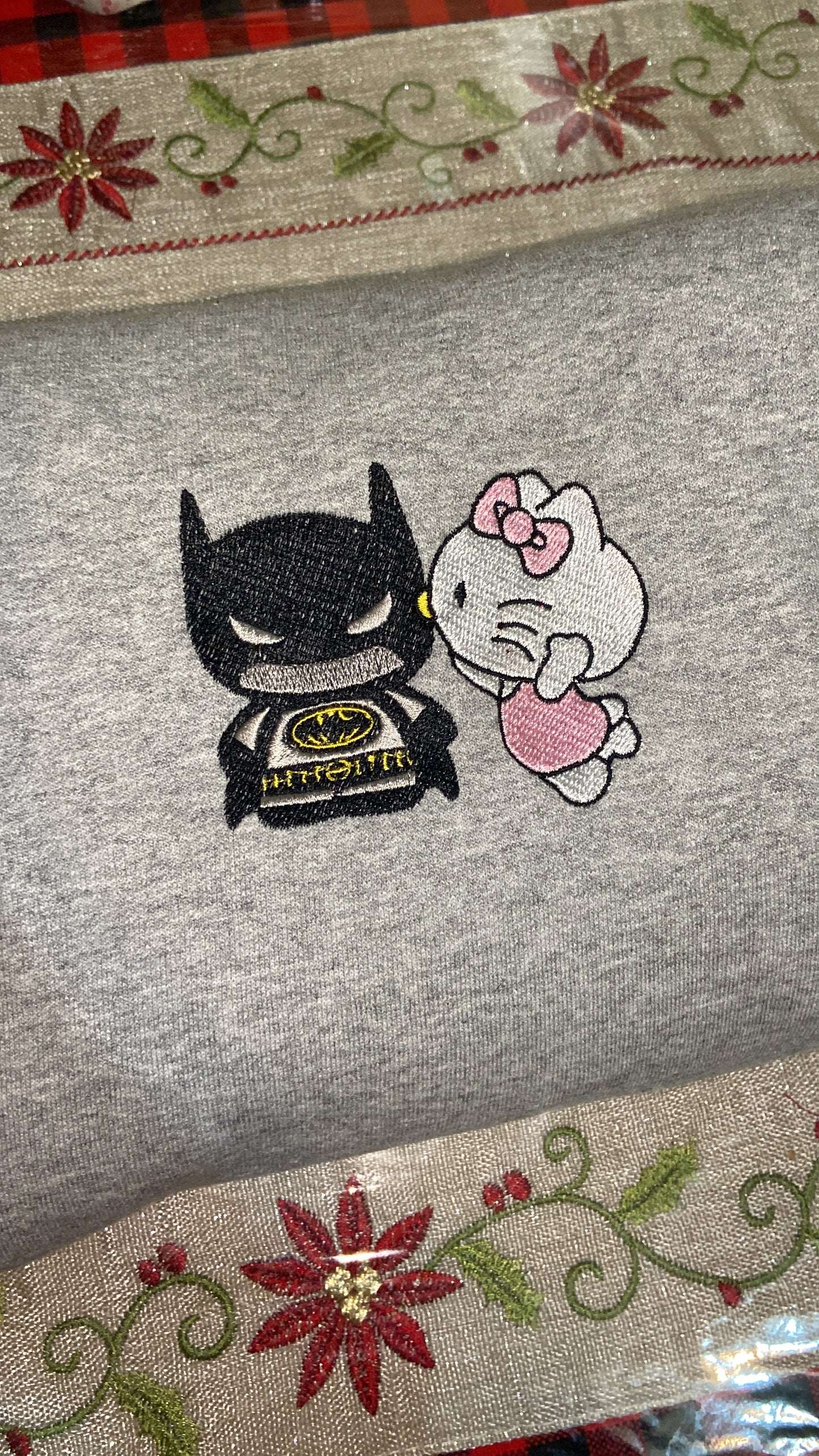 Hello Kitty and Batman Sweater