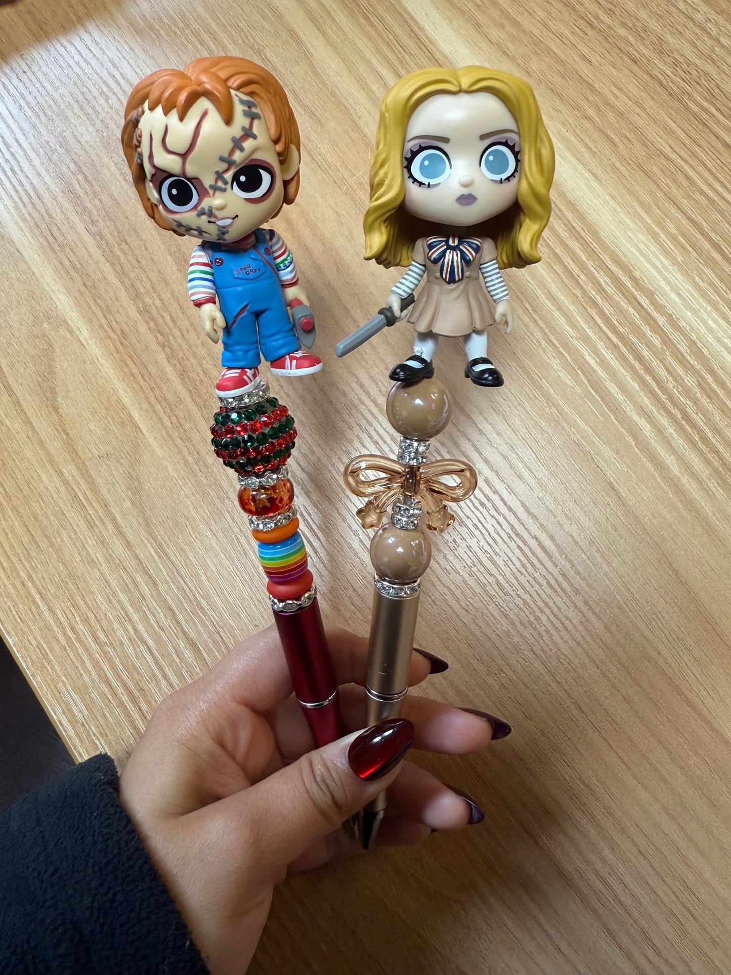 Chucky and Megan Pens