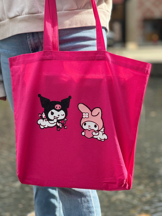 Kuromi & Melody Tote Bag