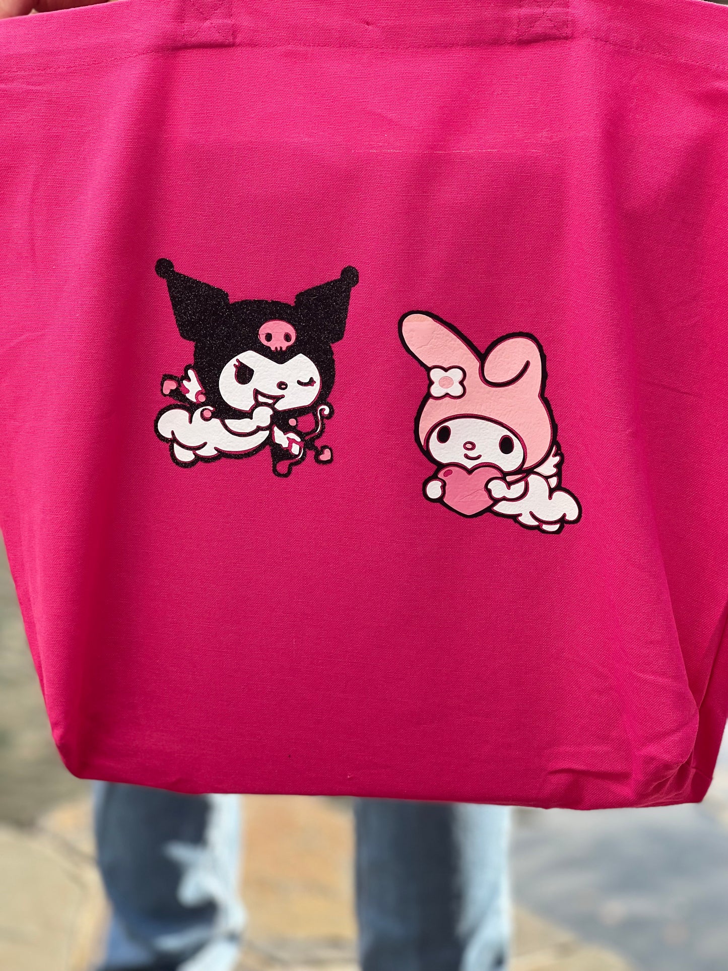 Kuromi & Melody Tote Bag