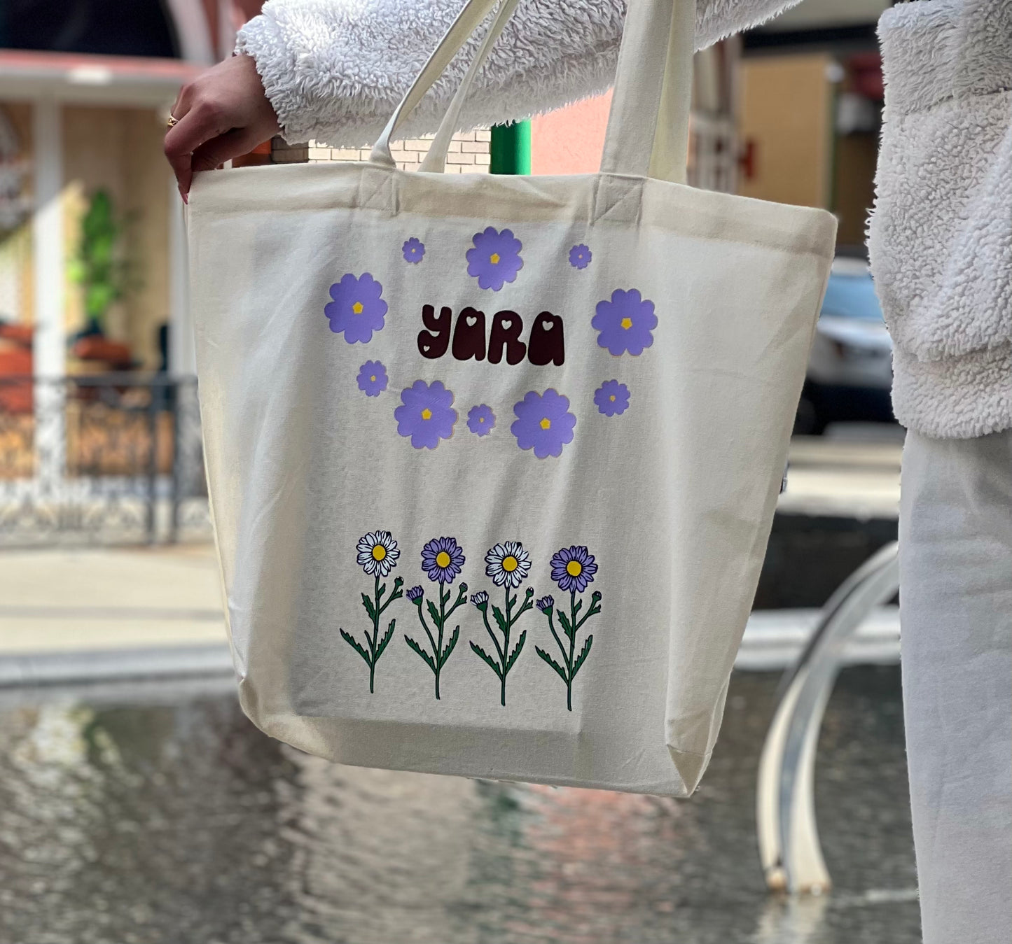 Personalized Name Tote Bag