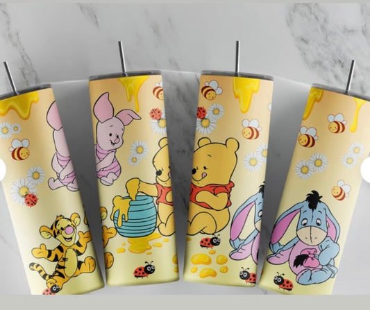 Pooh & Friends Stainless Steel Tumbler