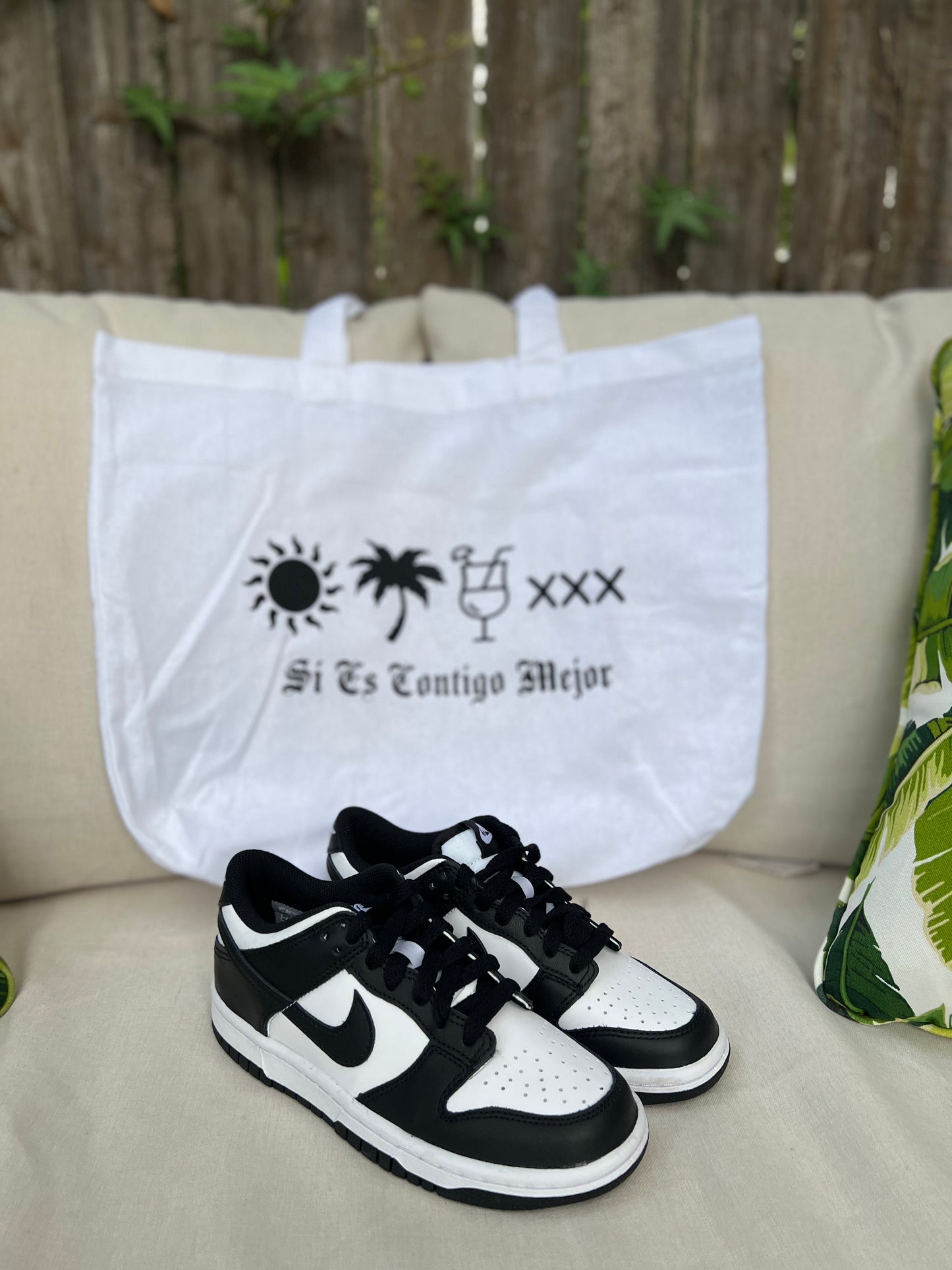 Si Es Contigo Mejor Tote Bag