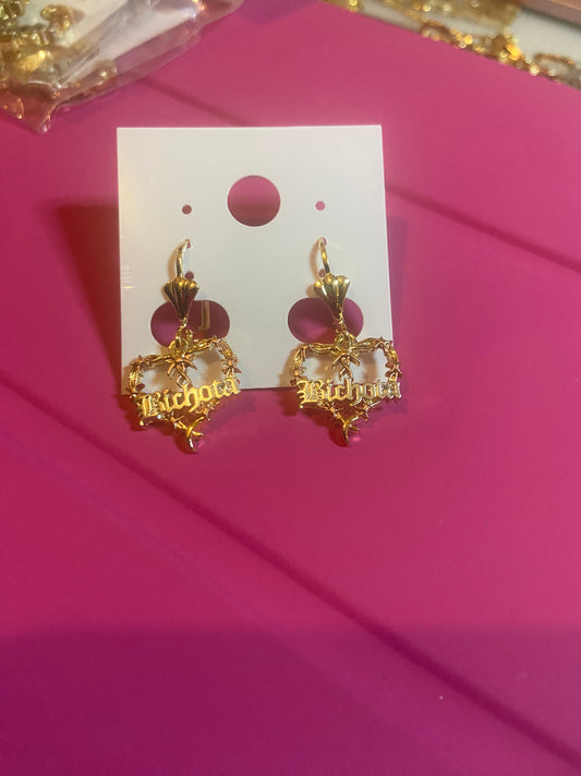 Tricolor Bichota Earrings