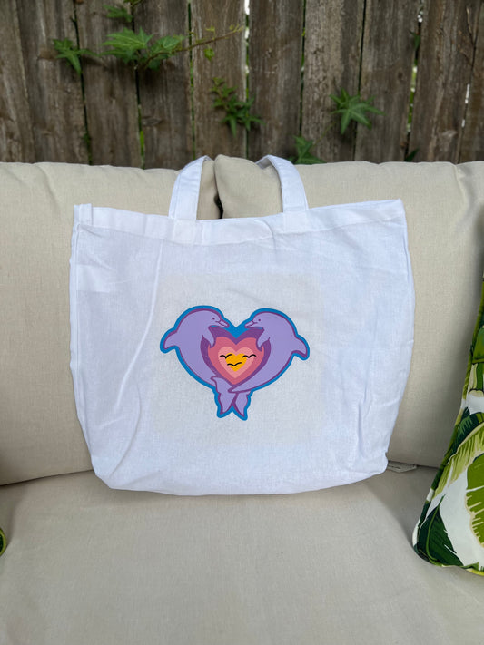 Dolphin Tote Bag