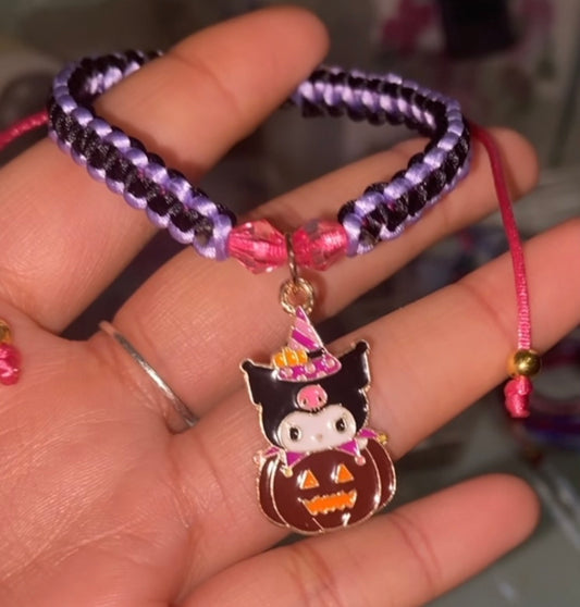 Kuromi Halloween Adjustable Bracelet