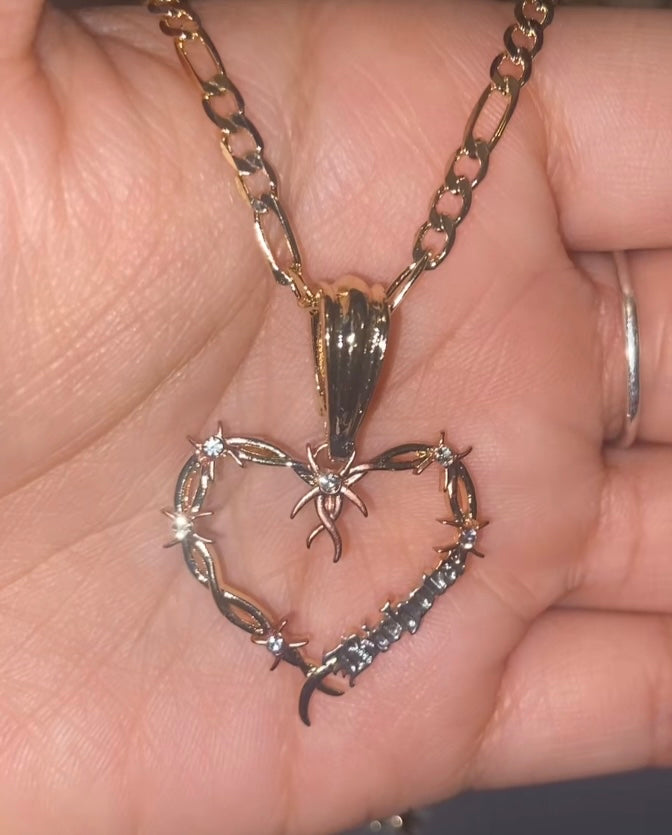 Bichota Heart Necklace