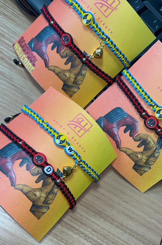 Deadpool x Wolverine Bracelets