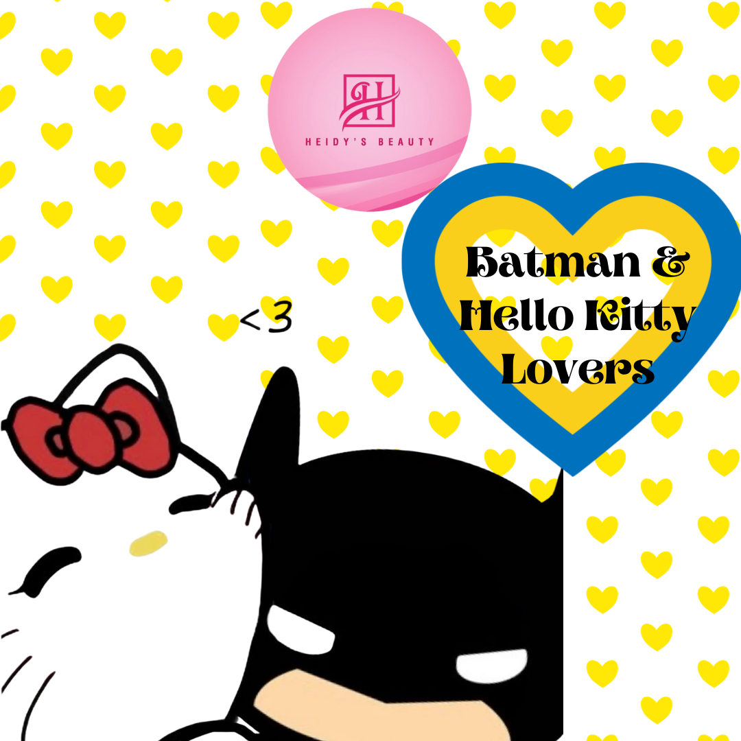 Batman & Hello Kitty Bracelets with Packaging