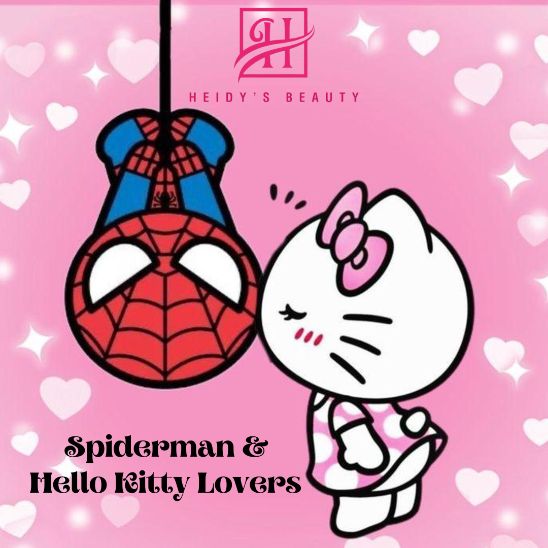 Spiderman & Hello Kitty Bracelets with Packaging