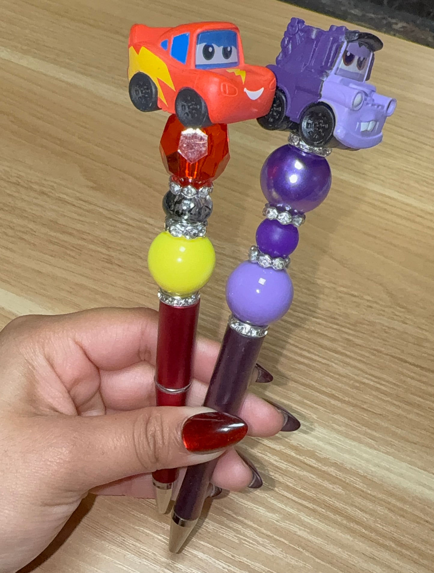 Lightning McQueen and Mater Pens