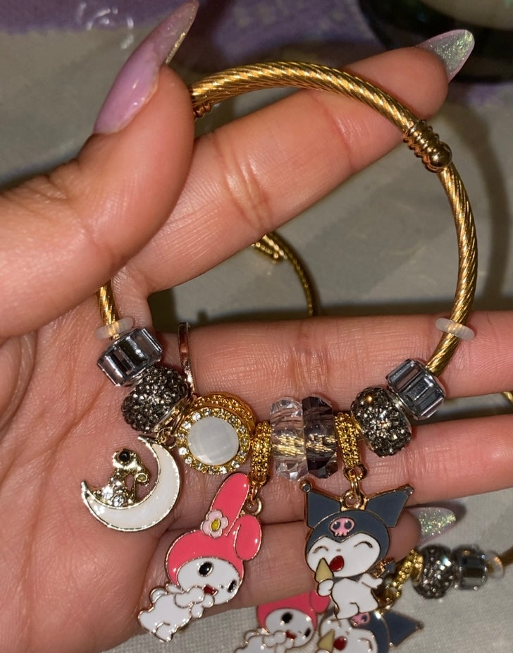 My Melody & Kuromi Charm Bracelets