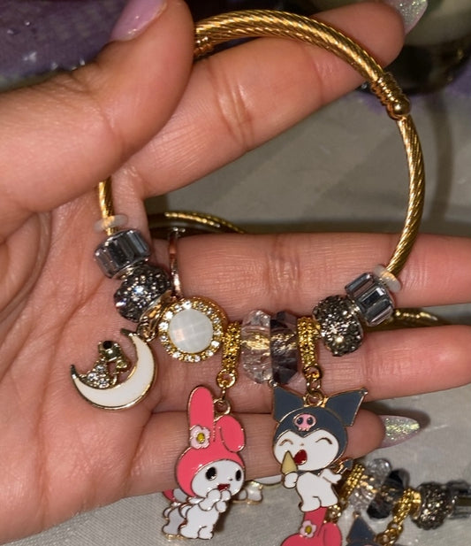 My Melody & Kuromi Charm Bracelets