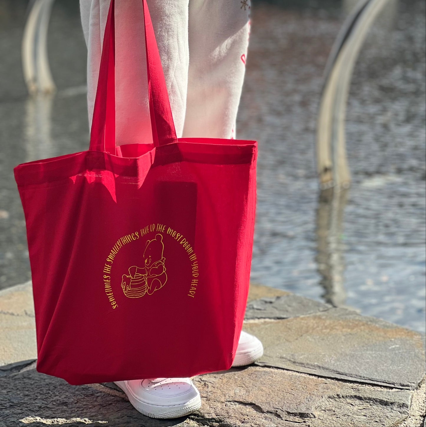 Baby Pooh Tote Bag