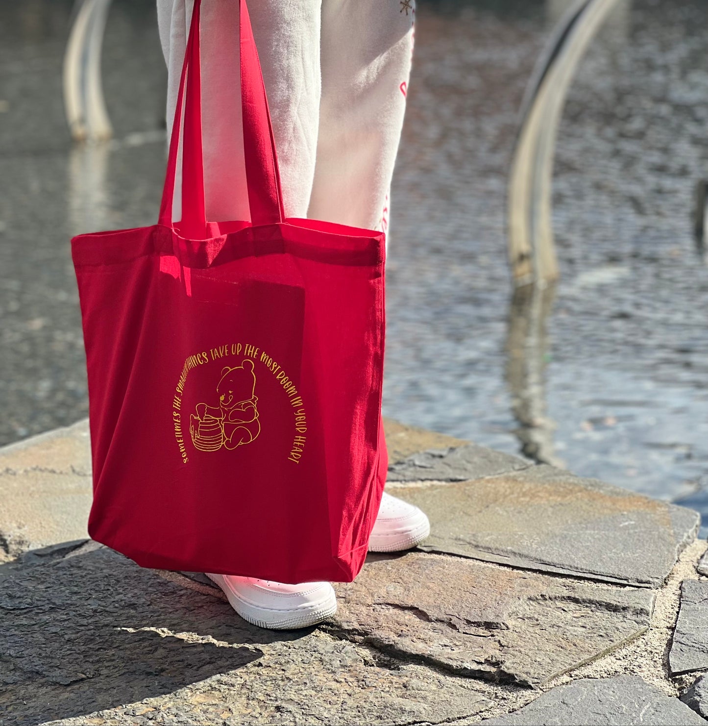 Baby Pooh Tote Bag