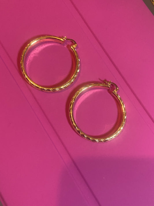 Gold Filled Hoops