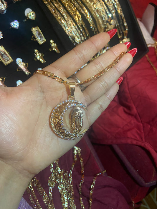 Virgen Luna Necklace