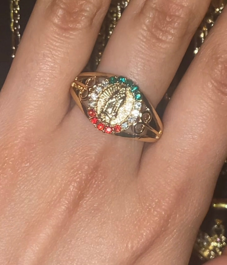 Virgen Tricolor Ring