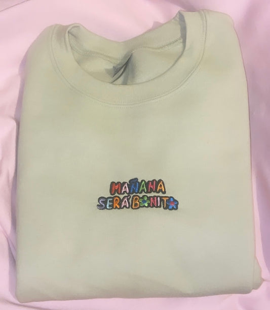 Mañana Será Bonito Embroidered Crewneck