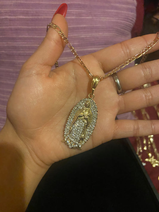 Virgen Diamond Necklace